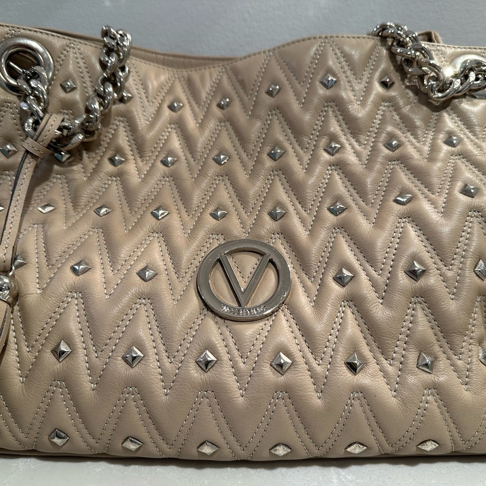 NWT Valentino Taupe Large Handbag.  Retail price was $1100.